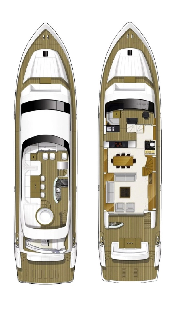 Luxury Yacht rental in Trogir - Princess Princess Y85