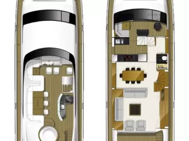 Luxury Yacht rental in Trogir - Princess Princess Y85