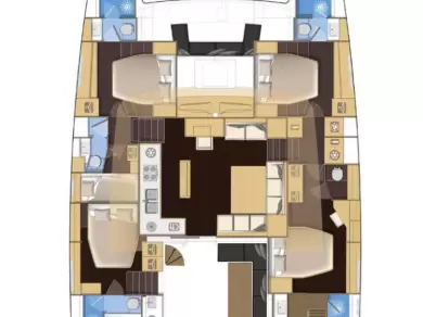 Catamaran for rent Portisco at the best price