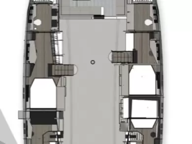 Rent a Wave Catamarans Wave 60 - 4 + 2 cab. Paradise Island