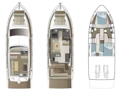 Luxury Yacht rental with or without captain Sealine Dubrovnik