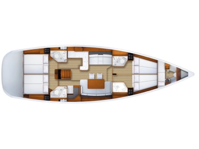 Bareboat Rental Sailboat Jeanneau with a boat licence