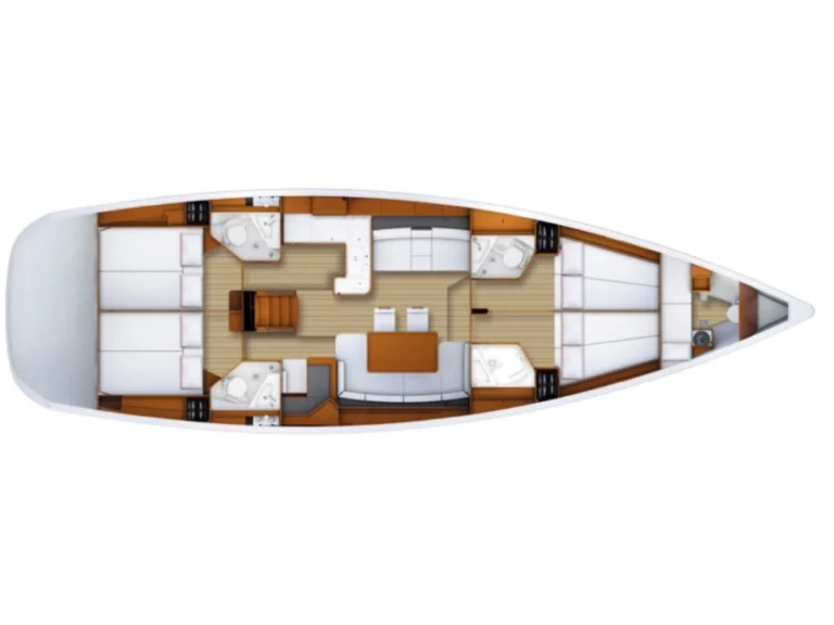 Bareboat Rental Sailboat Jeanneau with a boat licence