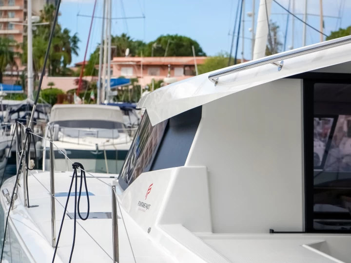 Fountaine Pajot Astrea 42 charter bareboat or captained in  Furnari