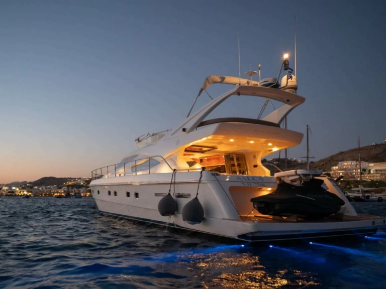 Yacht charter Mykonos (City) cheap Ferretti 62