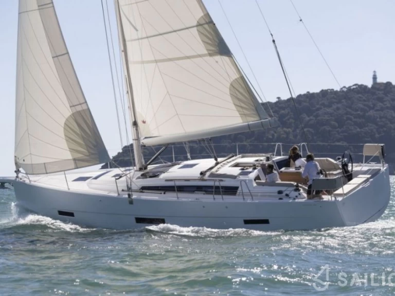 Dufour Dufour 430 Grand Large charter bareboat or captained in  Roses
