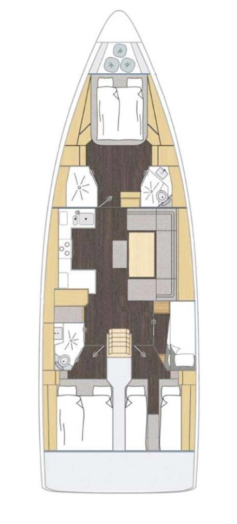 Sailboat rental in Göcek - Bavaria Bavaria C46