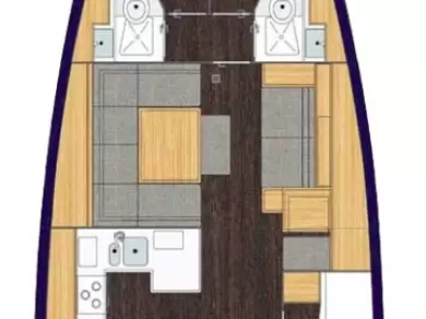 Sailboat rental in Göcek - Bavaria Bavaria C50 Holiday - 5 cab.