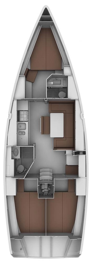 Bavaria Cruiser 40 S charter bareboat or captained in  Jezera