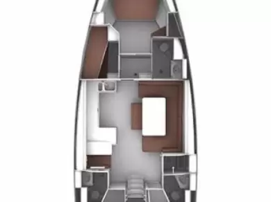 Sailboat rental with or without captain Bavaria Jezera