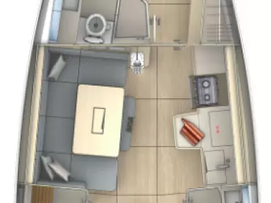 Sailboat rental in Jezera - Dufour Dufour 41