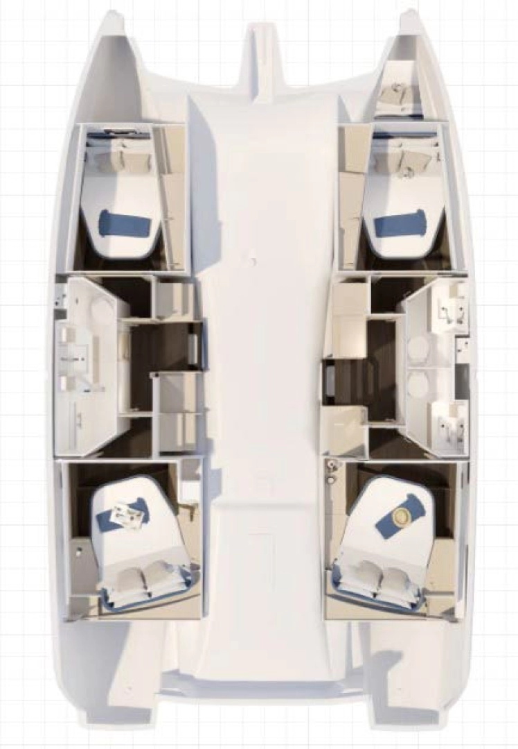 Catamaran rental with or without captain Fountaine Pajot Biograd na Moru