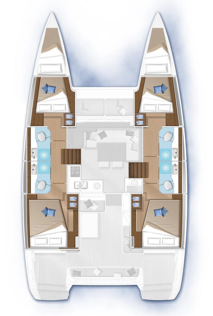 Catamaran for rent Gouvia at the best price
