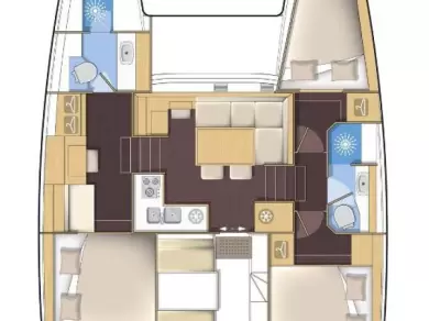 Yacht charter Šibenik cheap Lagoon 40 Motor Yacht