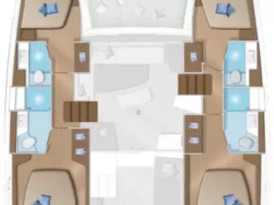 Catamaran rental in Trogir - Lagoon Lagoon 42