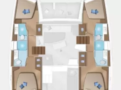 Catamaran rental with or without captain Lagoon Göcek