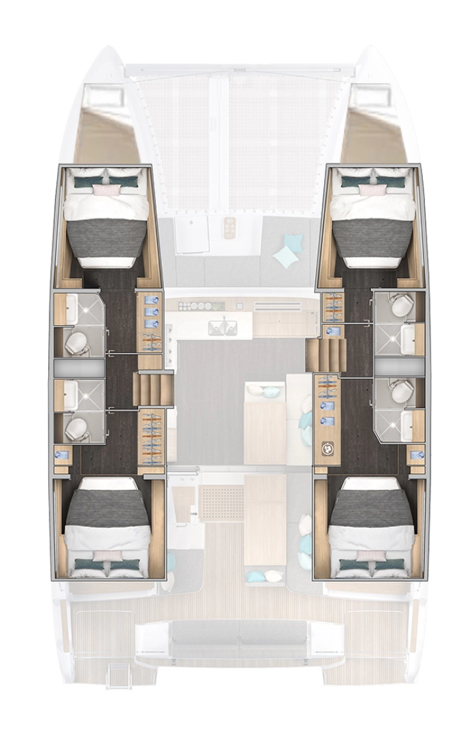 Yacht charter Šibenik cheap Lagoon 43