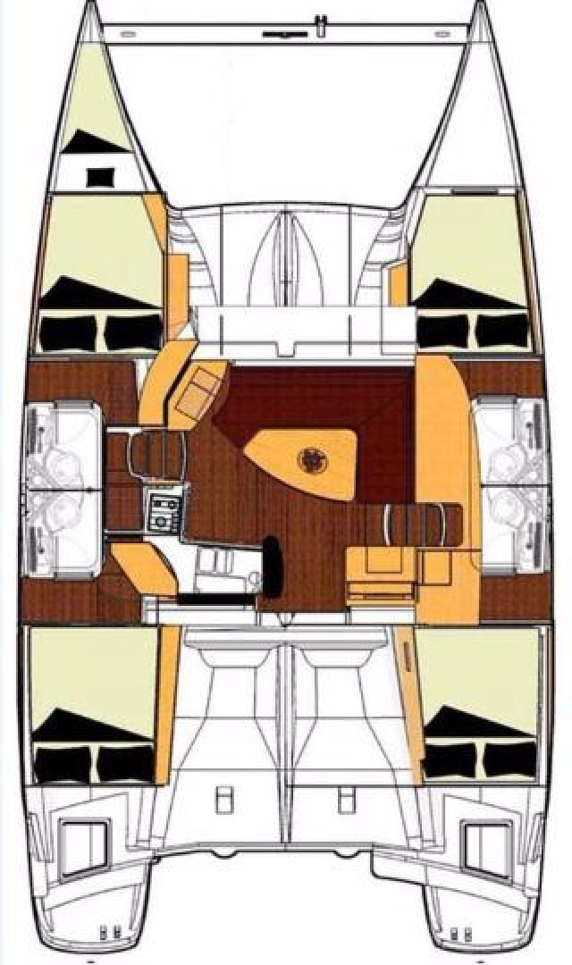 Fountaine Pajot Lipari 41 in Zadar on SamBoat