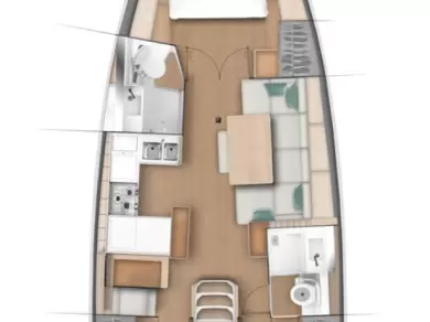 Jeanneau Sun Odyssey 440 in Biograd na Moru on SamBoat