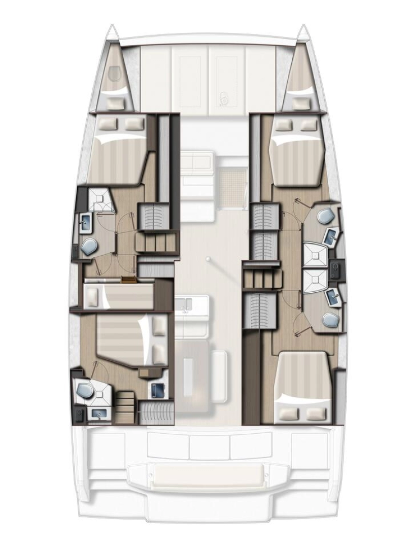 Catamaran for rent Sant Antoni de Portmany at the best price