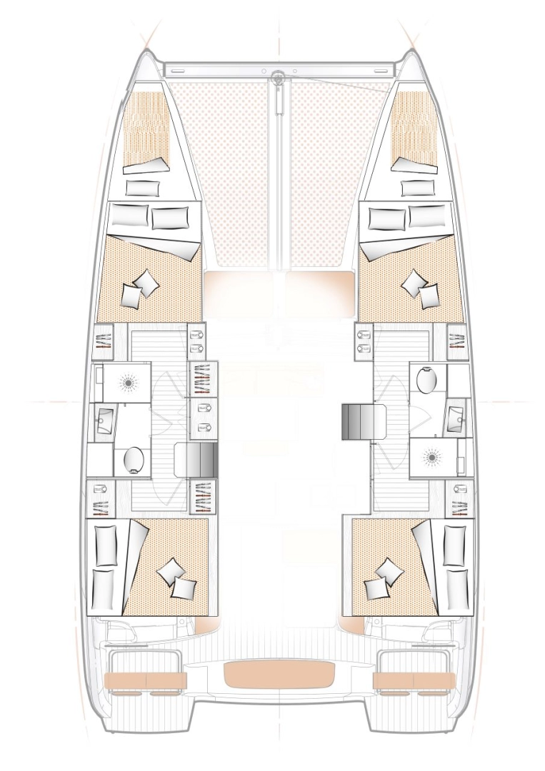 Catamaran rental with or without captain Excess Seget Donji