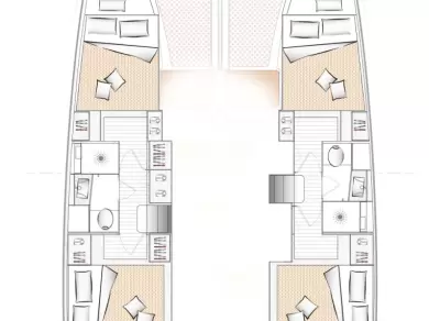 Catamaran rental with or without captain Excess Seget Donji