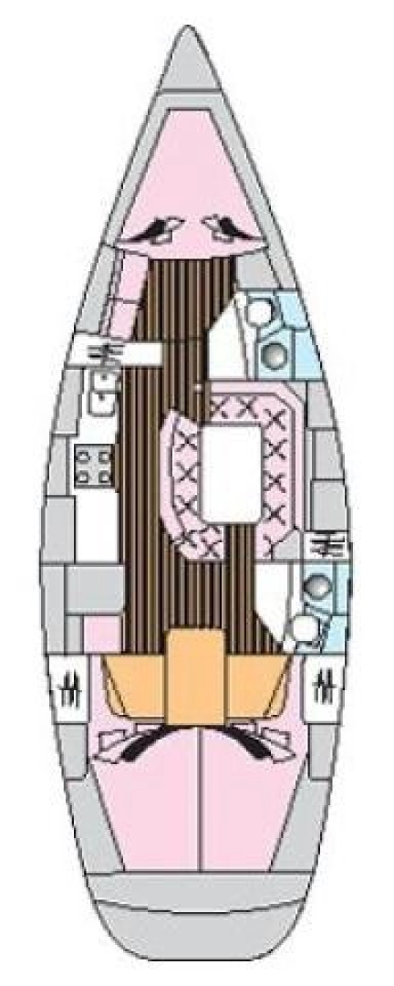 Yacht charter Trogir cheap Sun Odyssey 42.2 Exclusive - 3 cab.