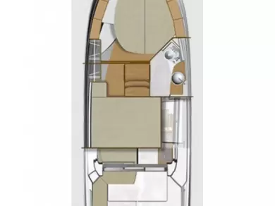 Motorboat rental with or without captain Bénéteau Pirovac
