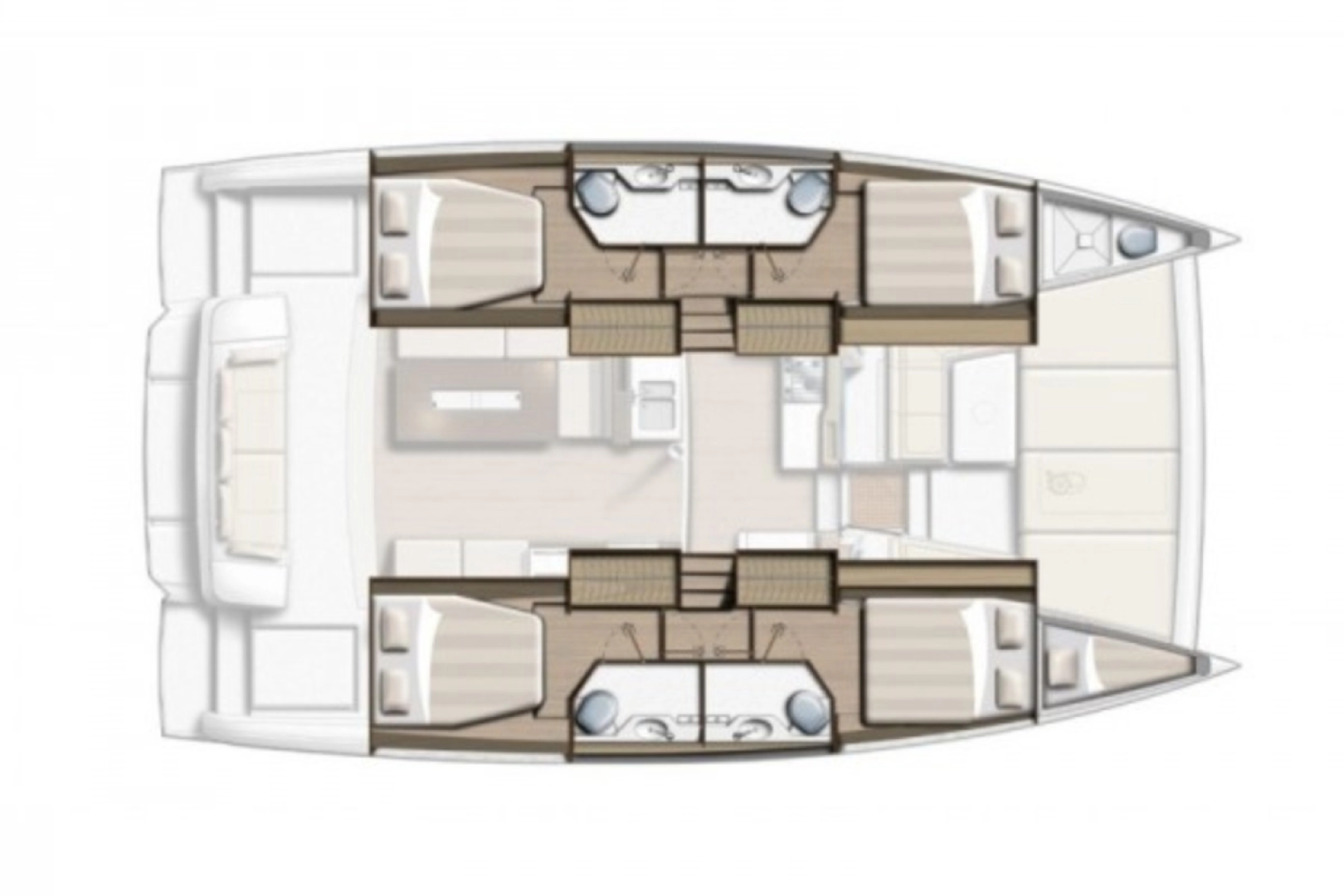 Catamaran for rent Biograd na Moru at the best price