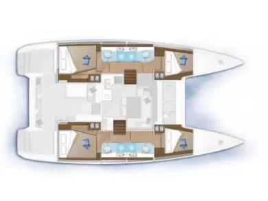 Catamaran for rent Biograd na Moru at the best price