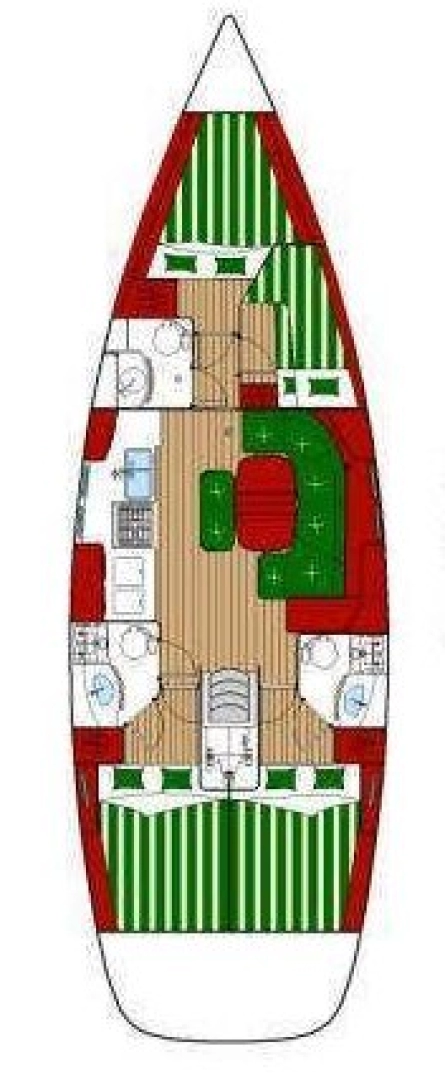 Yacht charter Sukošan cheap Oceanis Clipper 423