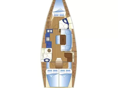 Bareboat Rental Sailboat Bavaria with a boat licence