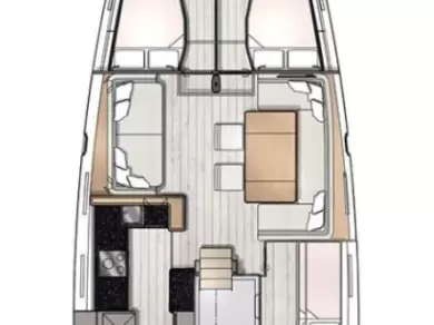 Sailboat rental in Lávrio - Jeanneau Jeanneau 65