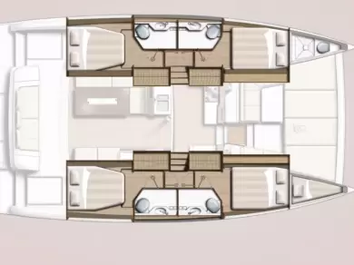 Catamaran rental with or without captain Bali Skradin