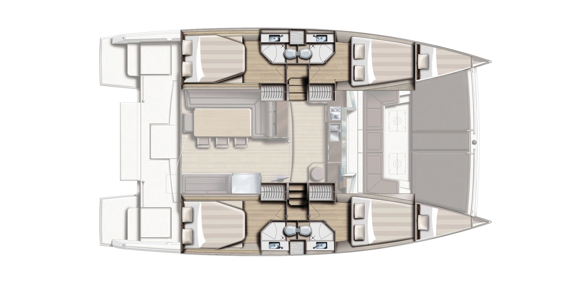 Catamaran for rent Préveza at the best price