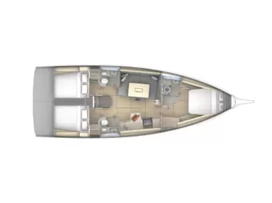 Yacht charter Skradin cheap Dufour 41