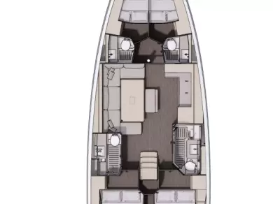 Sailboat rental with or without captain Dufour Kos