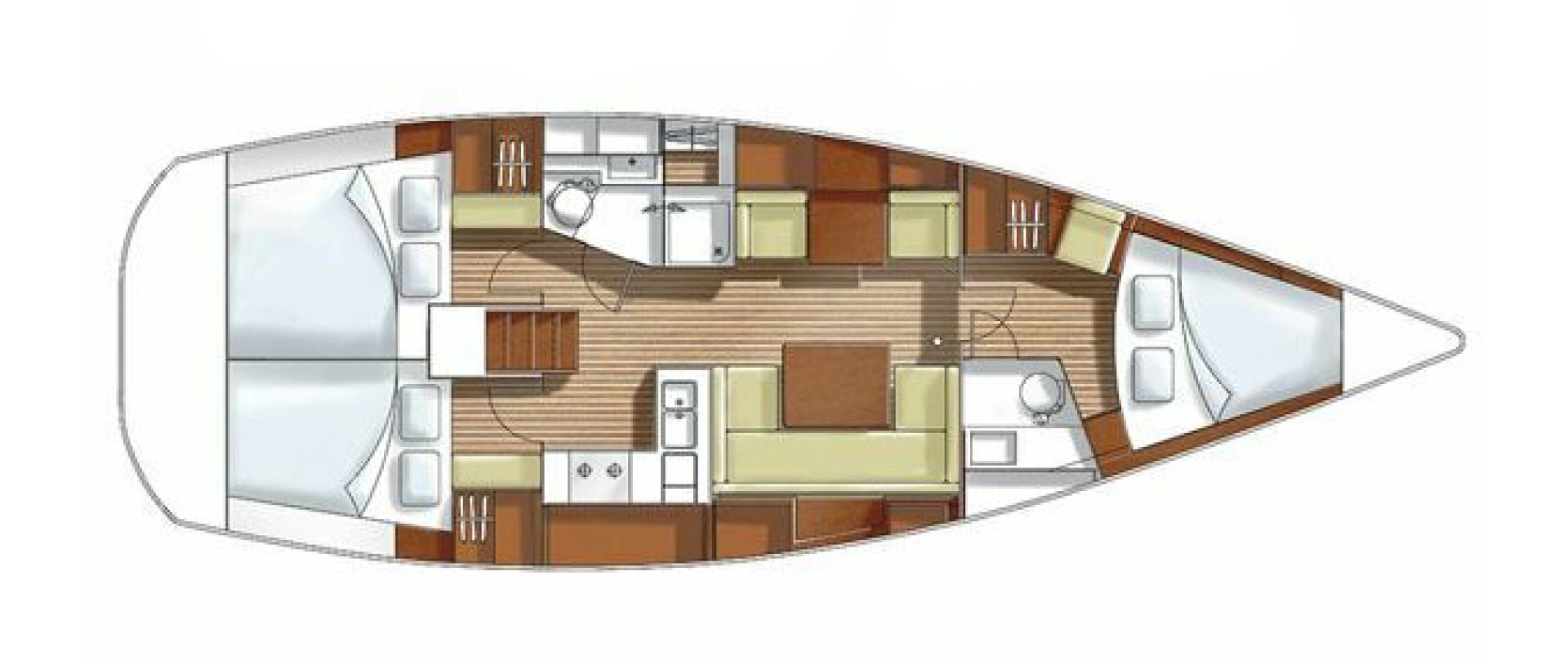 Yacht charter Préveza cheap Hanse 400