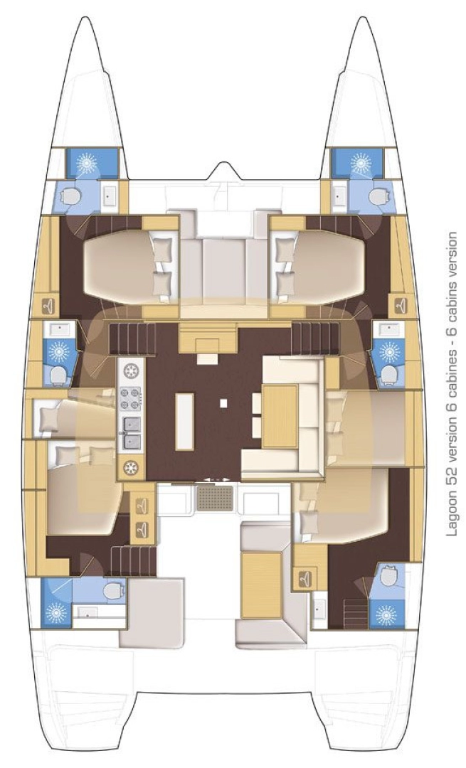 Catamaran rental with or without captain Lagoon Alimos
