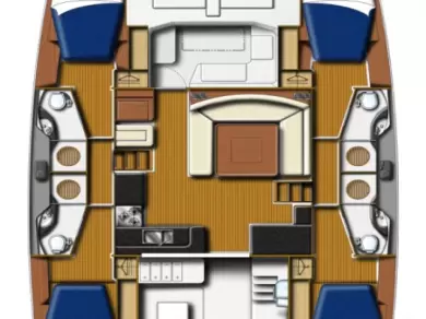 Yacht charter Lefkáda cheap Leopard 48 - 4 + 1 cab.