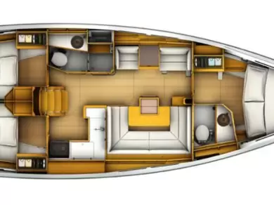 Boat rental Jeanneau Sun Odyssey 419 in Rhodes (City) on Samboat