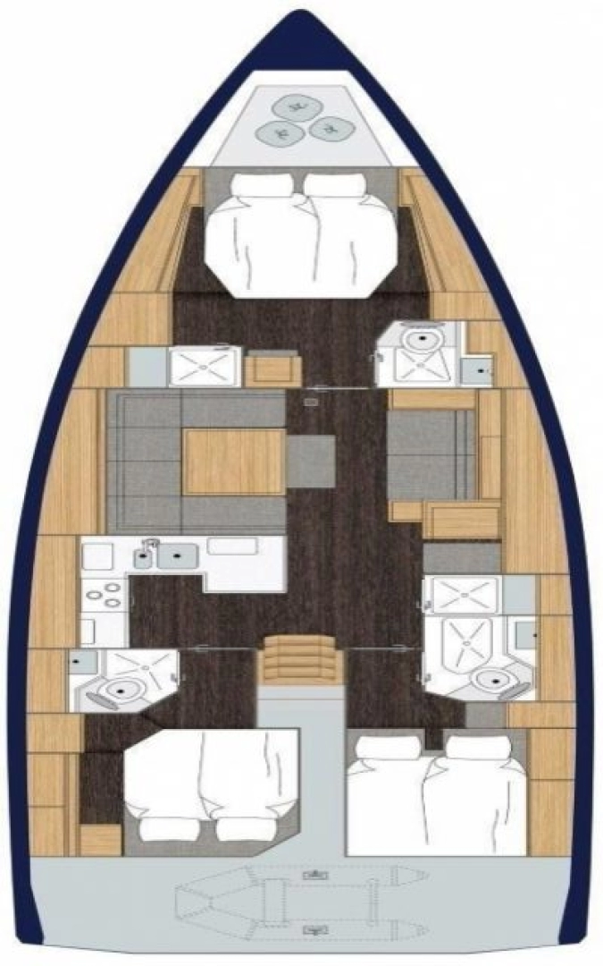 Sailboat for rent Zadar at the best price