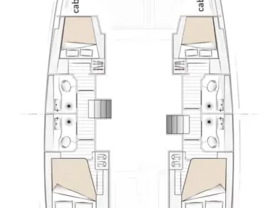 Catamaran rental in Seget Donji - Excess Excess 12