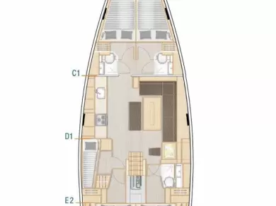 Hanse Hanse 508 in Seget Donji on SamBoat