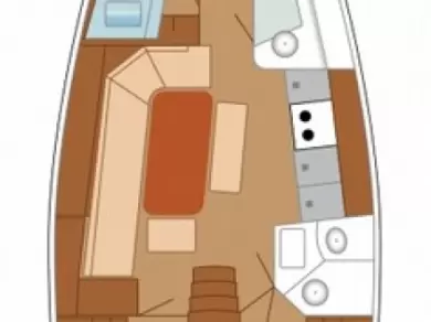 Sailboat rental in Trogir - Cobra Yachts Cobra 41