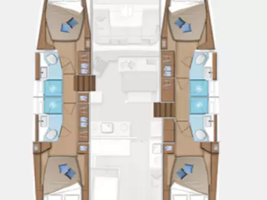 Boat rental Lagoon Lagoon 46 in Alimos on Samboat