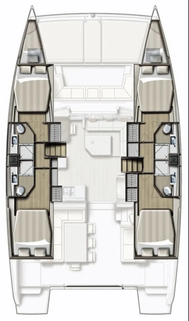 Catamaran for rent Lefkáda at the best price