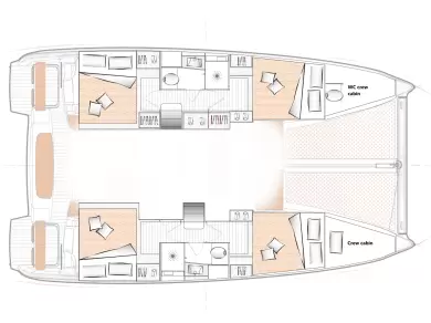 Catamaran rental with or without captain Excess Lefkáda