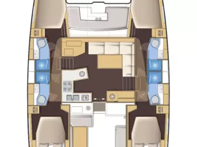 Yacht charter Primošten cheap Lagoon 450 F