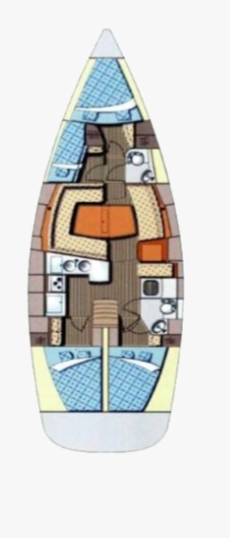 Sailboat rental with or without captain Elan Lefkáda